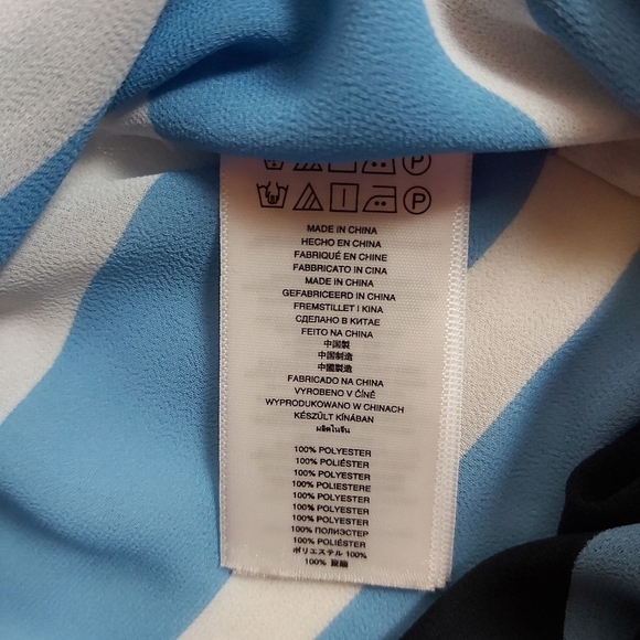 Michael Kors Striped Drawstring Tunic - Picture 6 of 8